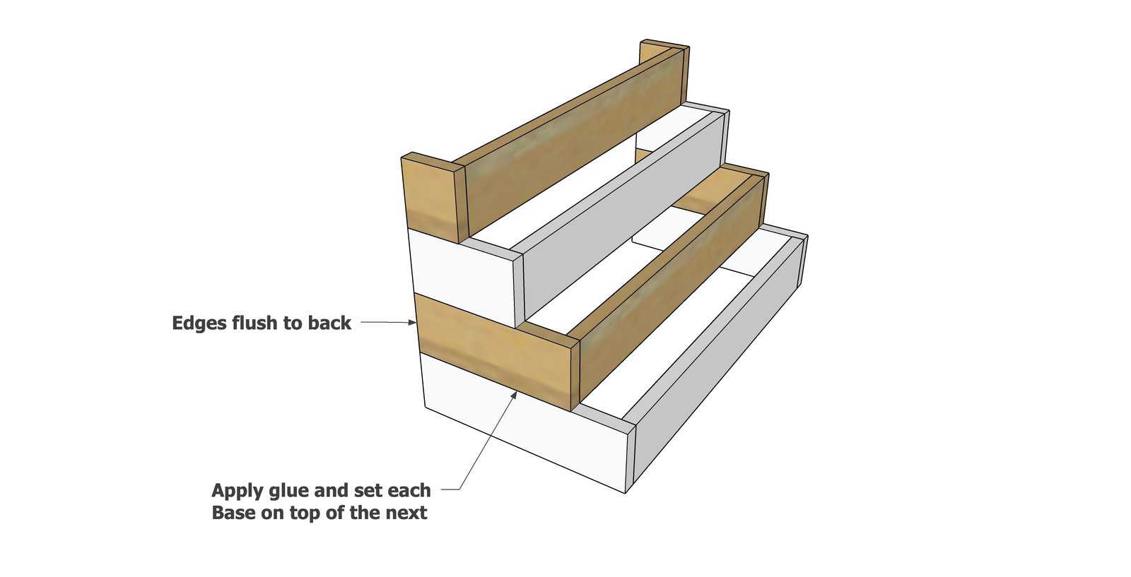 Cupcake Tiered Display Stand — step 2