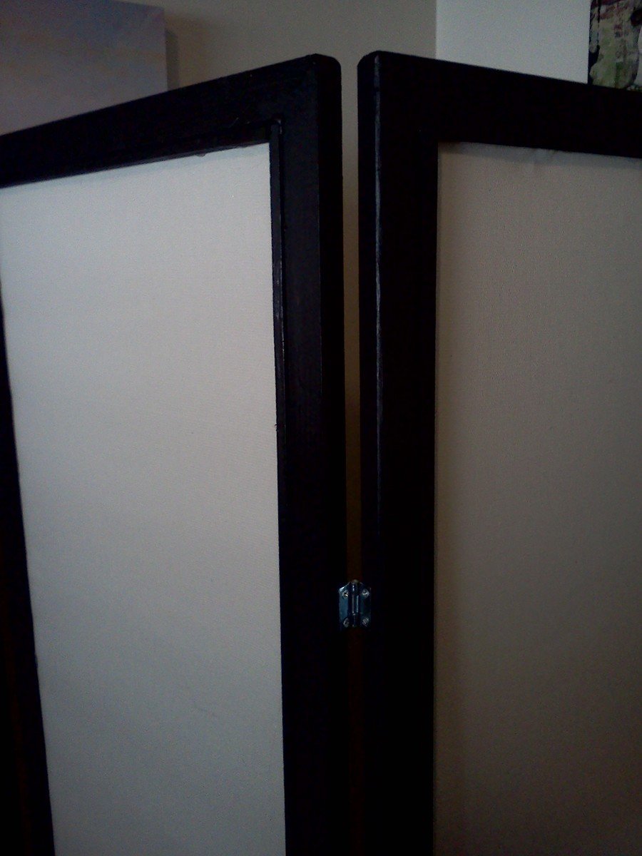 Custom Decorative Privacy Screen — step 6