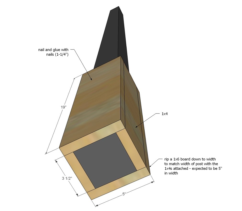 Dawsen Canopy or Poster Bed — step 1