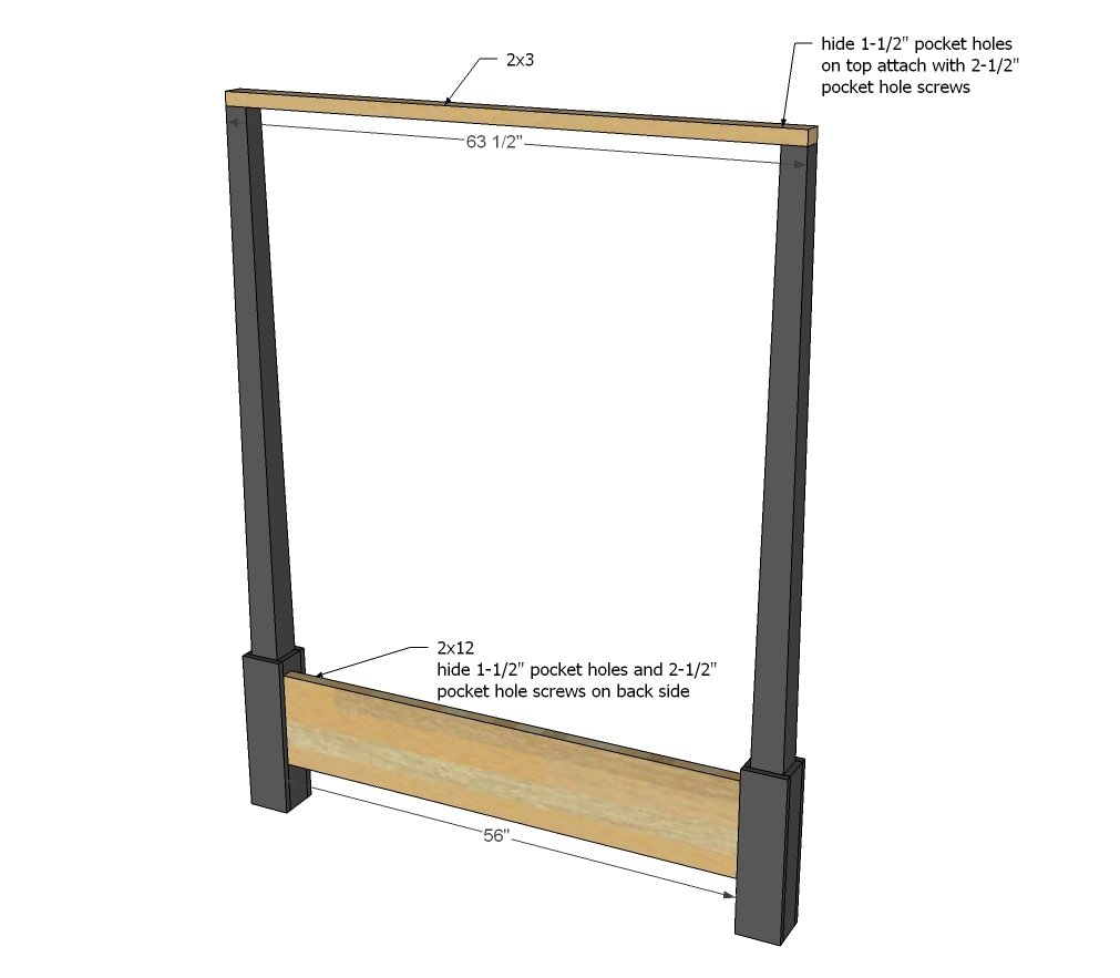 Dawsen Canopy or Poster Bed — step 2