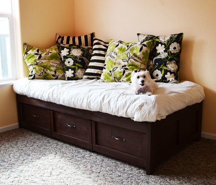 Daybed with Storage Trundle Drawers