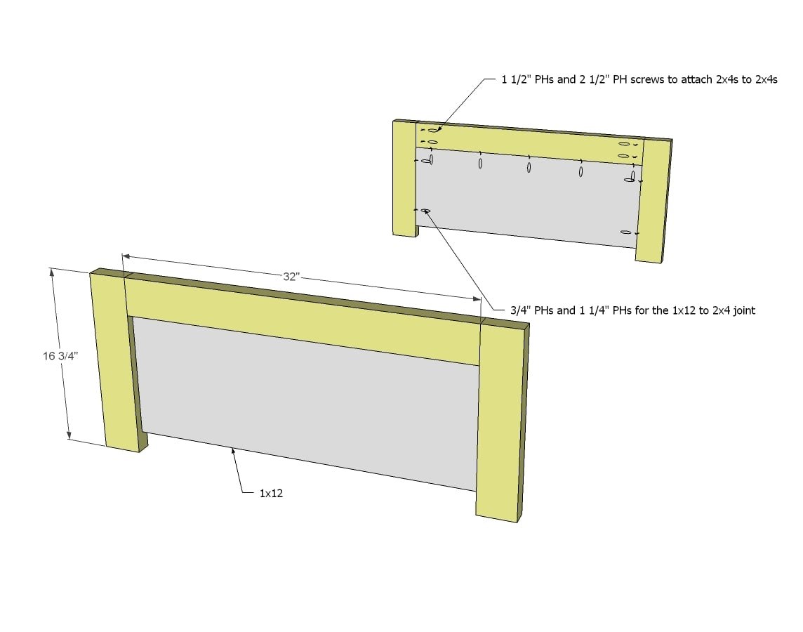 Daybed with Storage Trundle Drawers — step 1