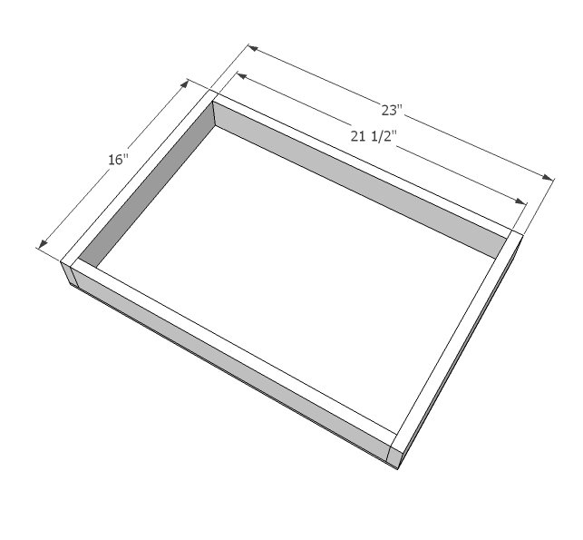 Desk with Drawer and Shelving — step 7