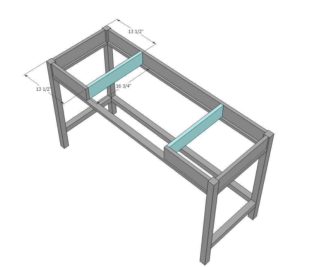Desks that Convert to Table for our Tiny House on Wheels — step 4