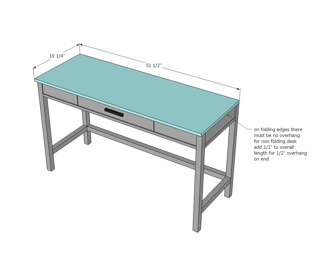 Desks that Convert to Table for our Tiny House on Wheels — step 7