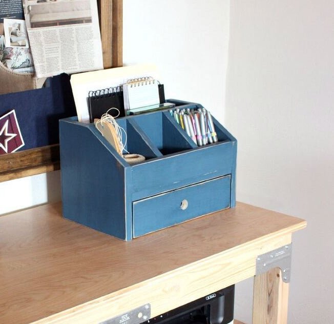 Desktop Office or Vanity Beauty Organizer