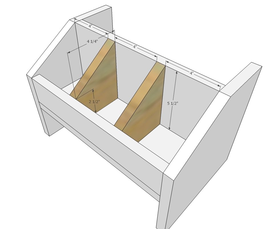 Desktop Office or Vanity Beauty Organizer — step 3