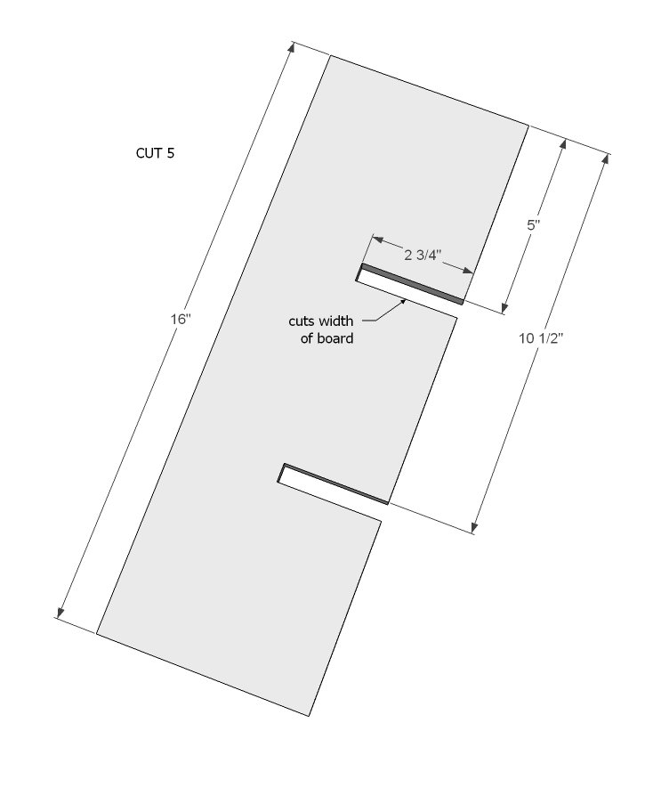 Display Cubbies Wall Shelf — step 2