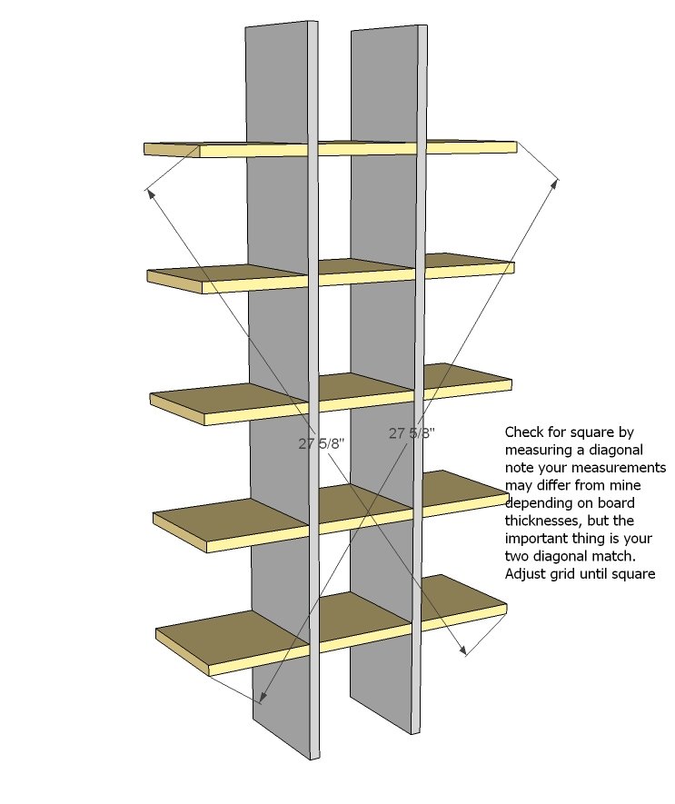 Display Cubbies Wall Shelf — step 3
