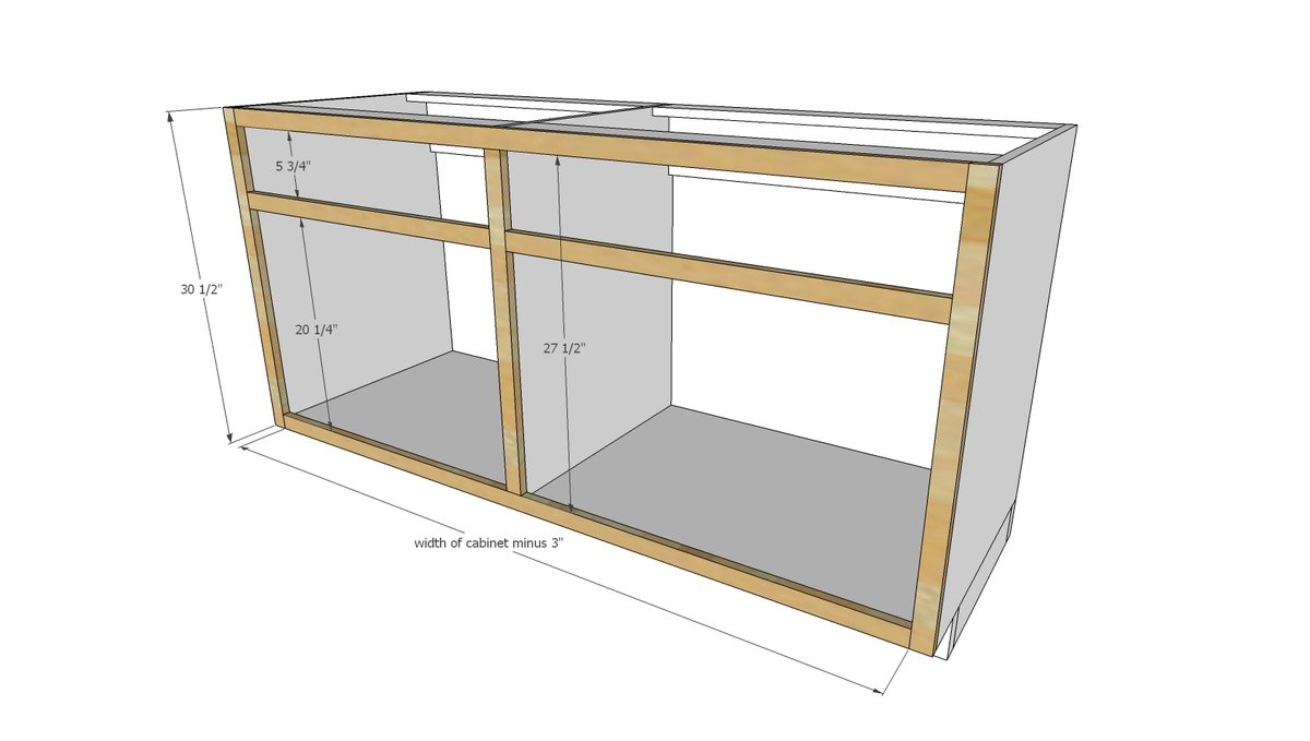 Apothecary Style Kitchen Cabinets — step 3
