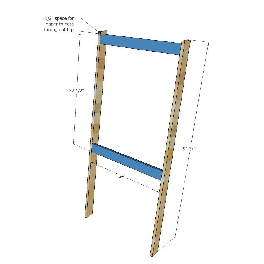Art Easel for Kids — step 1