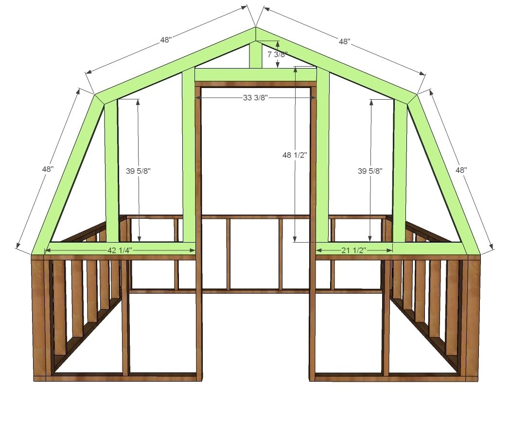 Barn Style Greenhouse — step 5