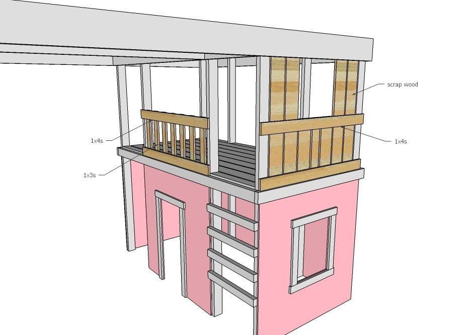 Basement Indoor Playground with Monkey Bars — step 11