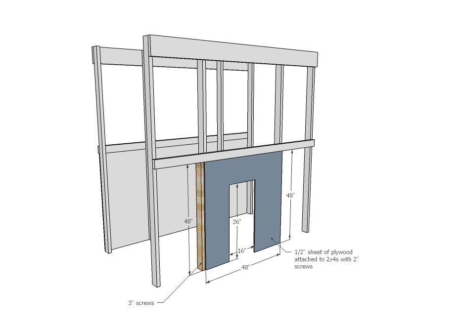 Basement Indoor Playground with Monkey Bars — step 3