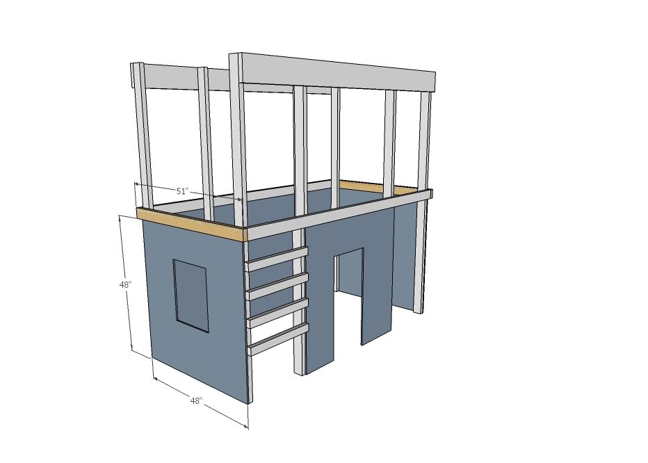 Basement Indoor Playground with Monkey Bars — step 5