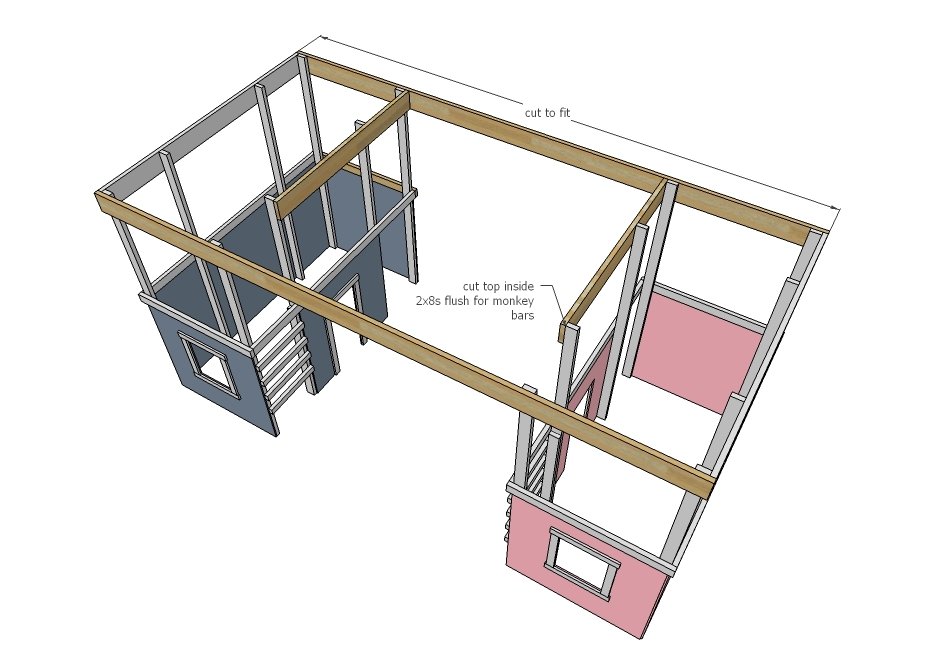 Basement Indoor Playground with Monkey Bars — step 7