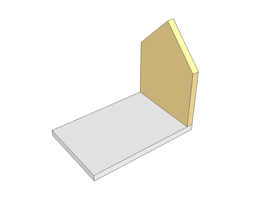 Birdhouse from One Cedar Fence Picket — step 1