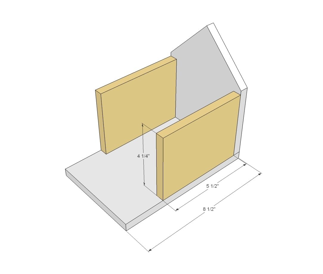 Birdhouse from One Cedar Fence Picket — step 2