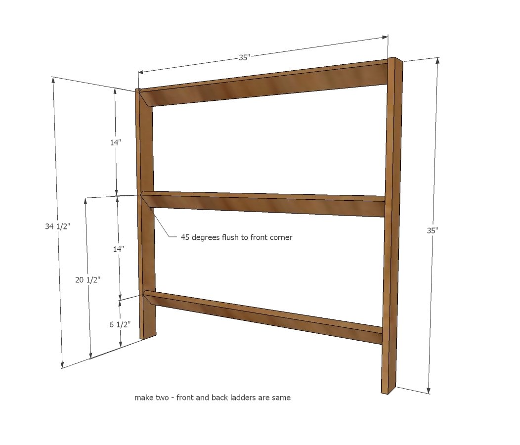 Bucket or Basket Shelf Display Stand — step 1