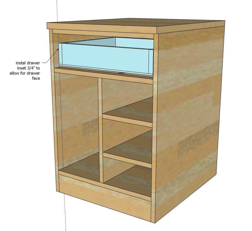 CPU Base Bookshelf with Drawer — step 6