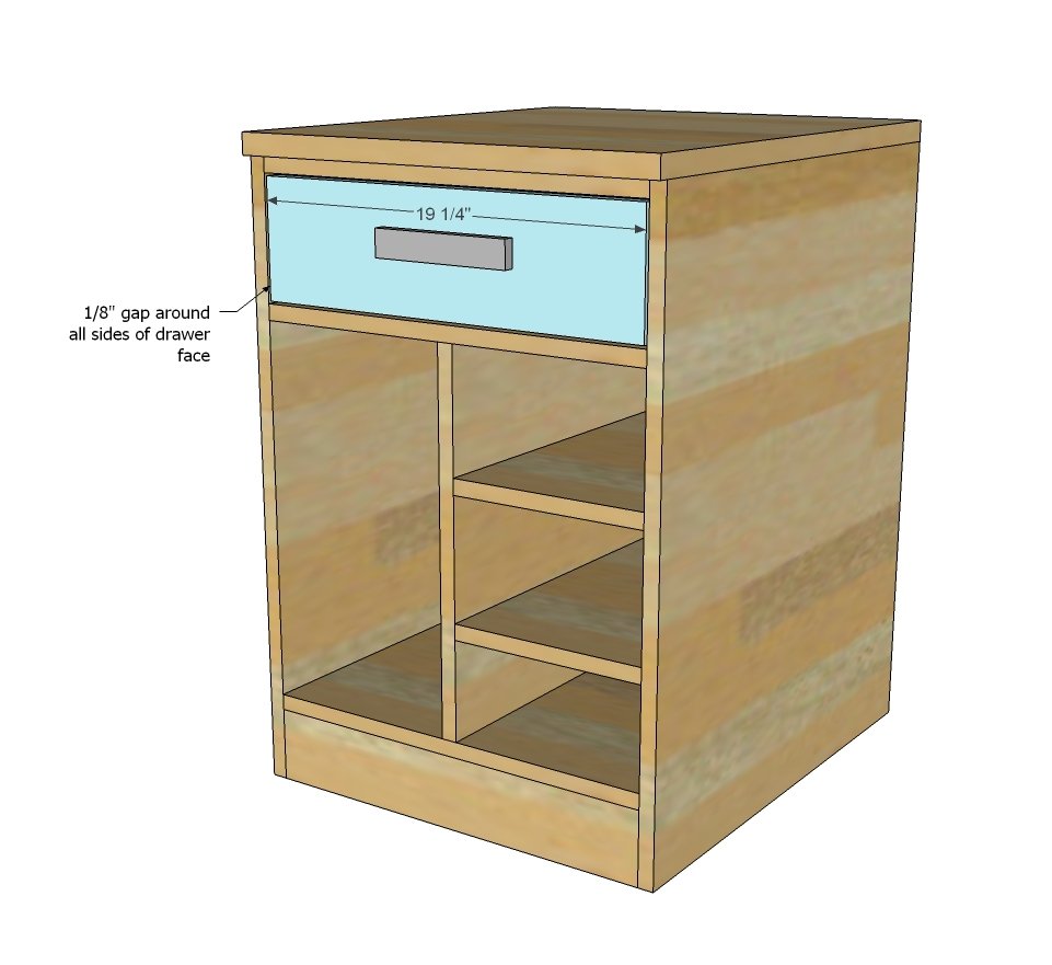 CPU Base Bookshelf with Drawer — step 7