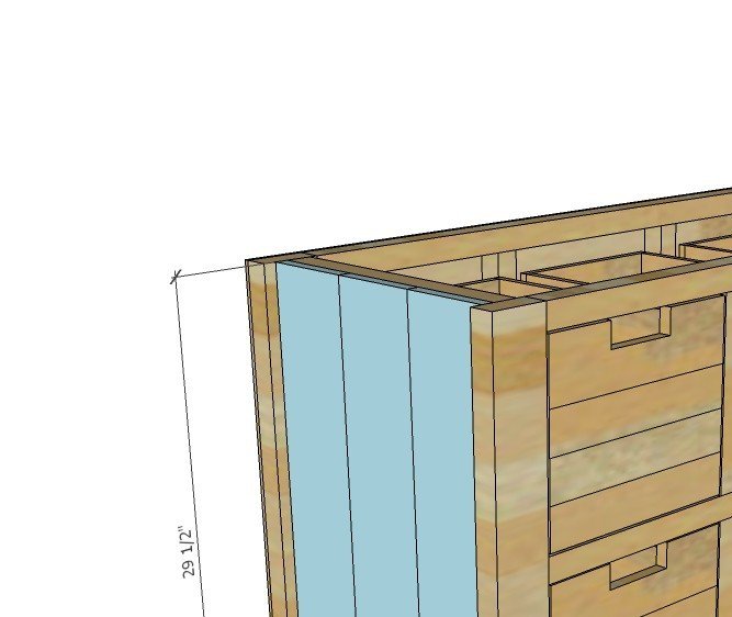 Cubby Dresser with Easy Square Drawers NO Drawer Slides! — step 5