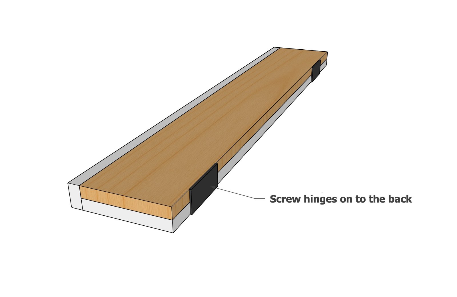 Foldable Wood Bath Tray — step 2