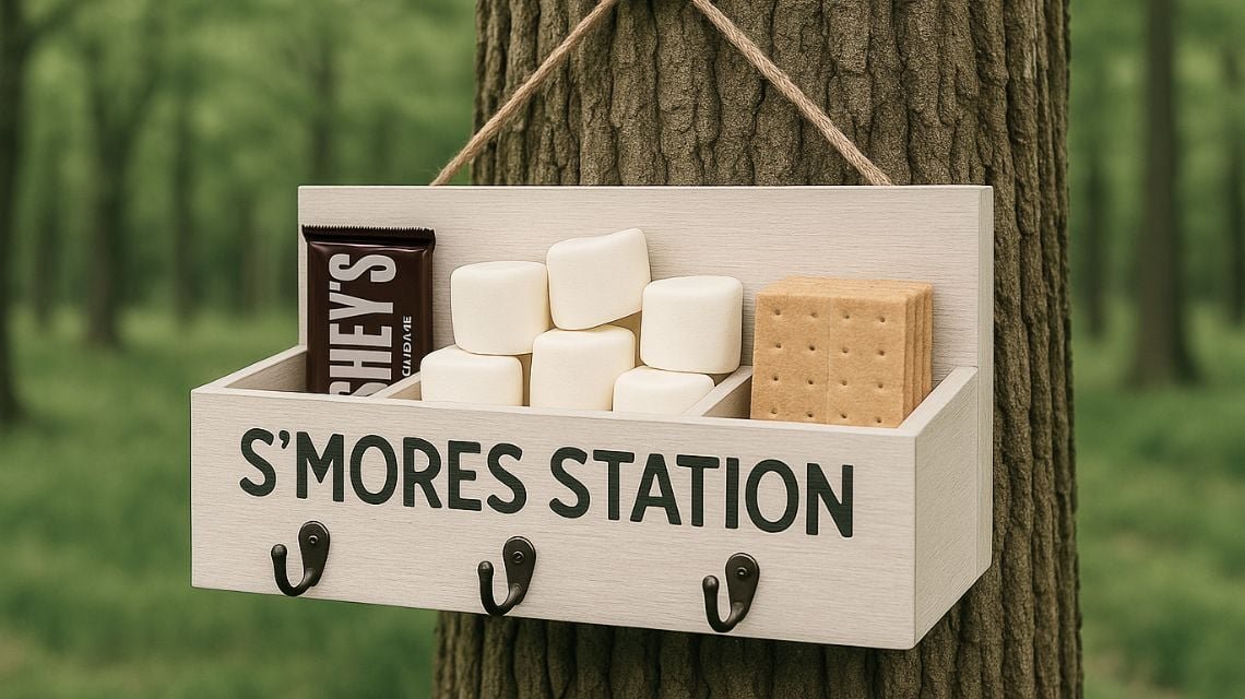 Hanging S’More Station