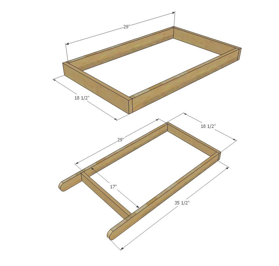 Kids Pretend Play Vendor Cart — step 1