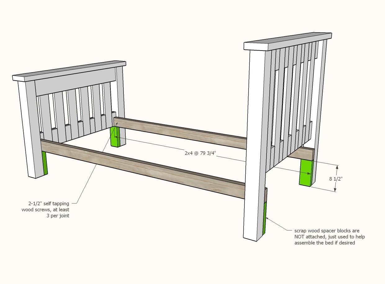 Mission Bed (Twin Size) — step 5