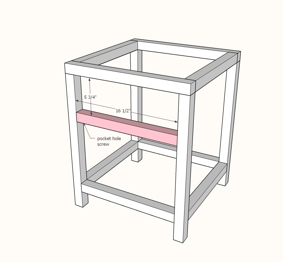 Modern Farmhouse Nightstand — step 3