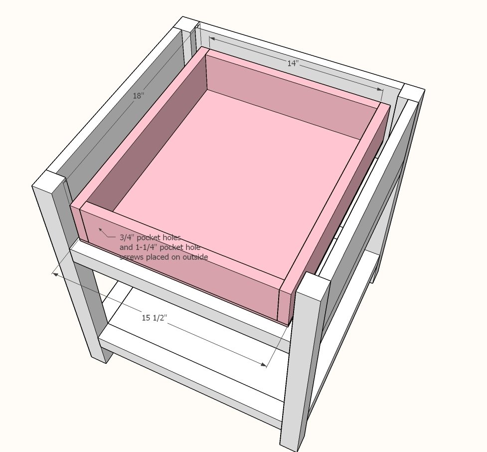 Modern Farmhouse Nightstand — step 6