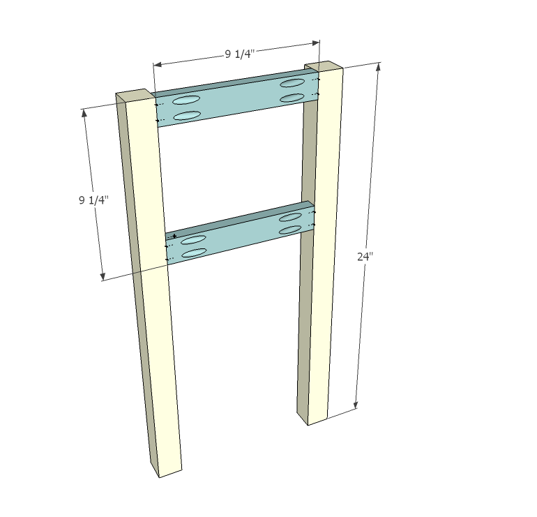 Narrow End Tables — step 2