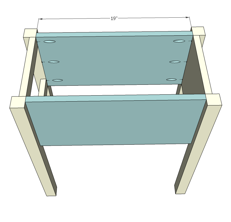 Narrow End Tables — step 3