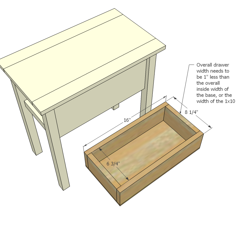 Narrow End Tables — step 5