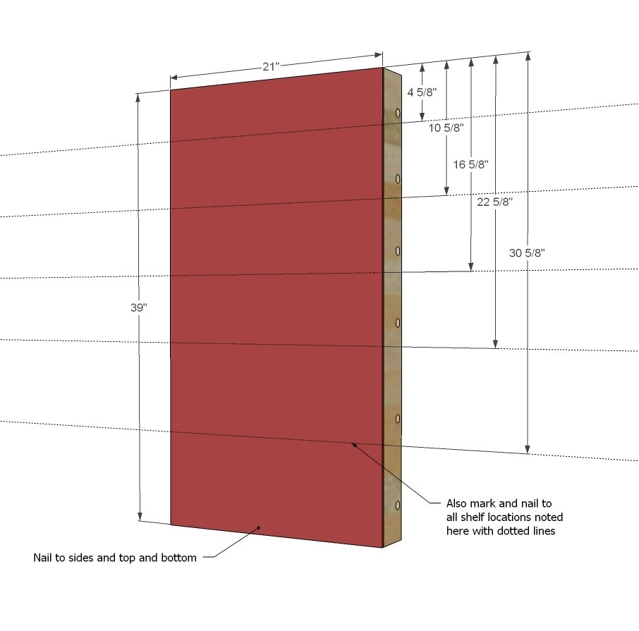 Pantry Door Spice Rack — step 5
