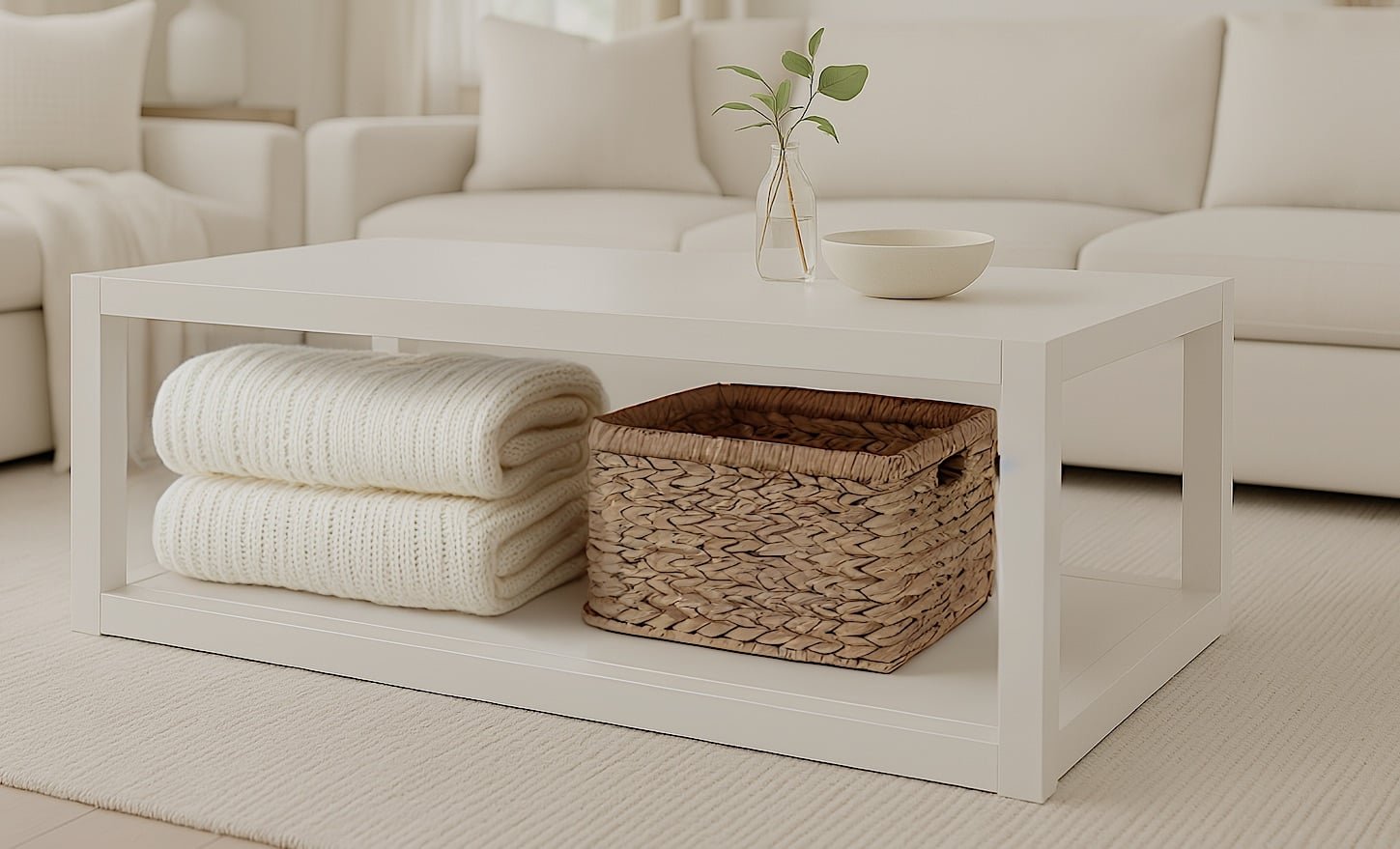 Parsons Rectangle Coffee Table