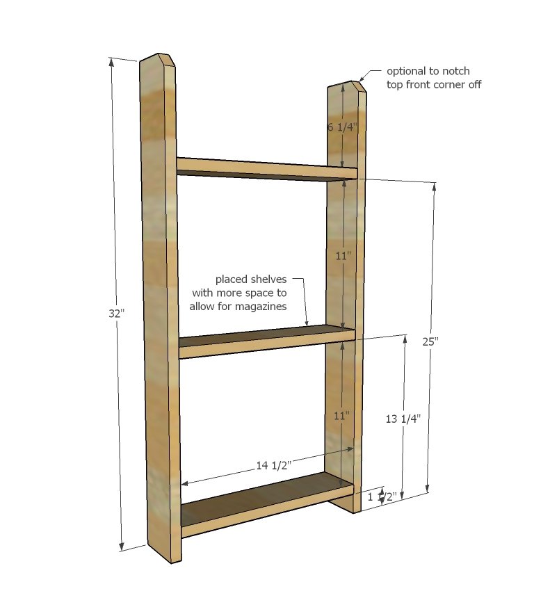 Pipe Rail Hanging Organizer — step 1