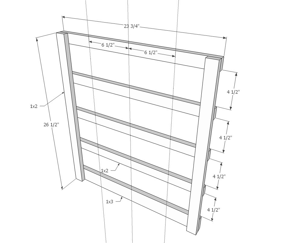 Rustic Wall Clip Frame — step 1