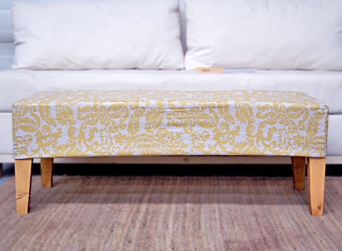 Slipcover Bench