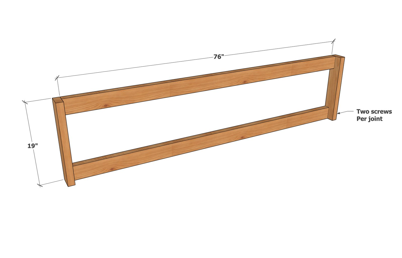 Spacing Saving Wall Bike Rack — step 1