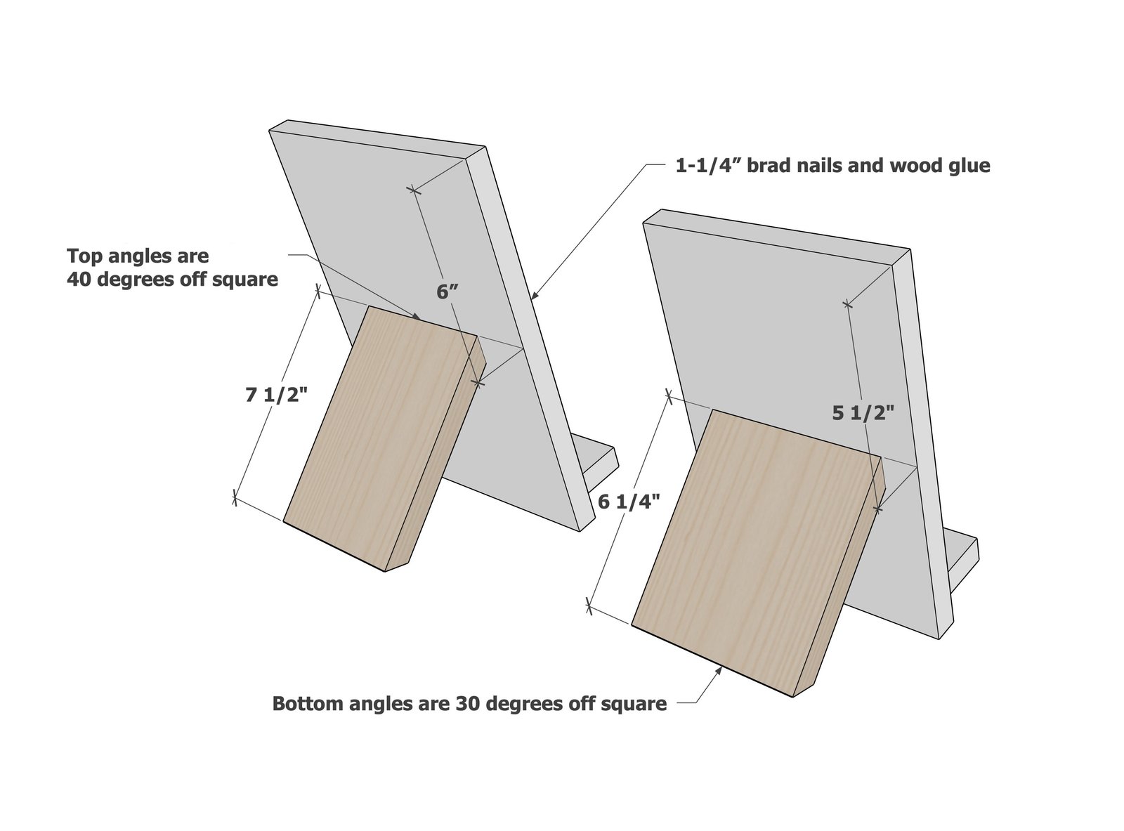 Tablet Stand — step 2