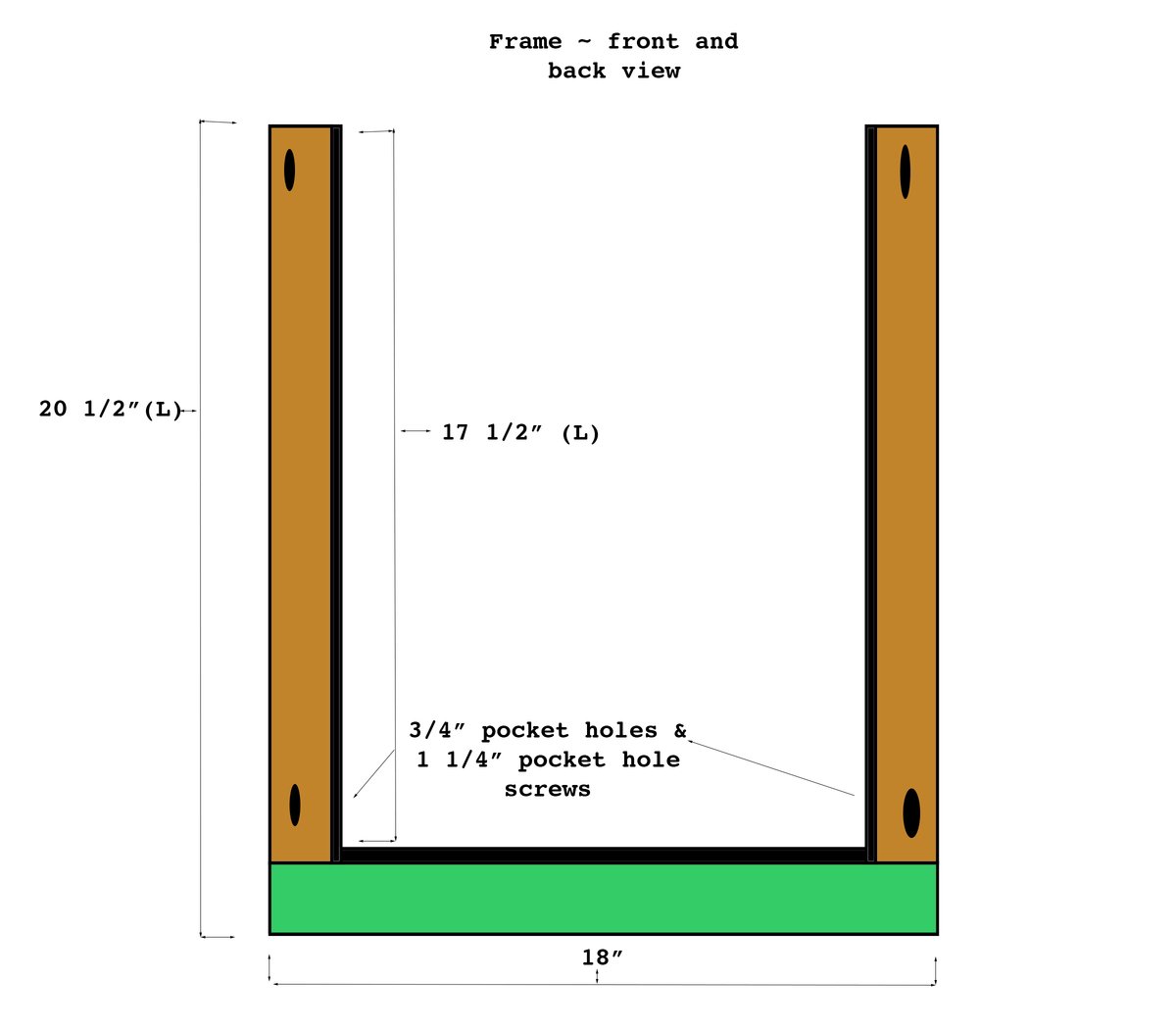 Trunk Side Table — step 2