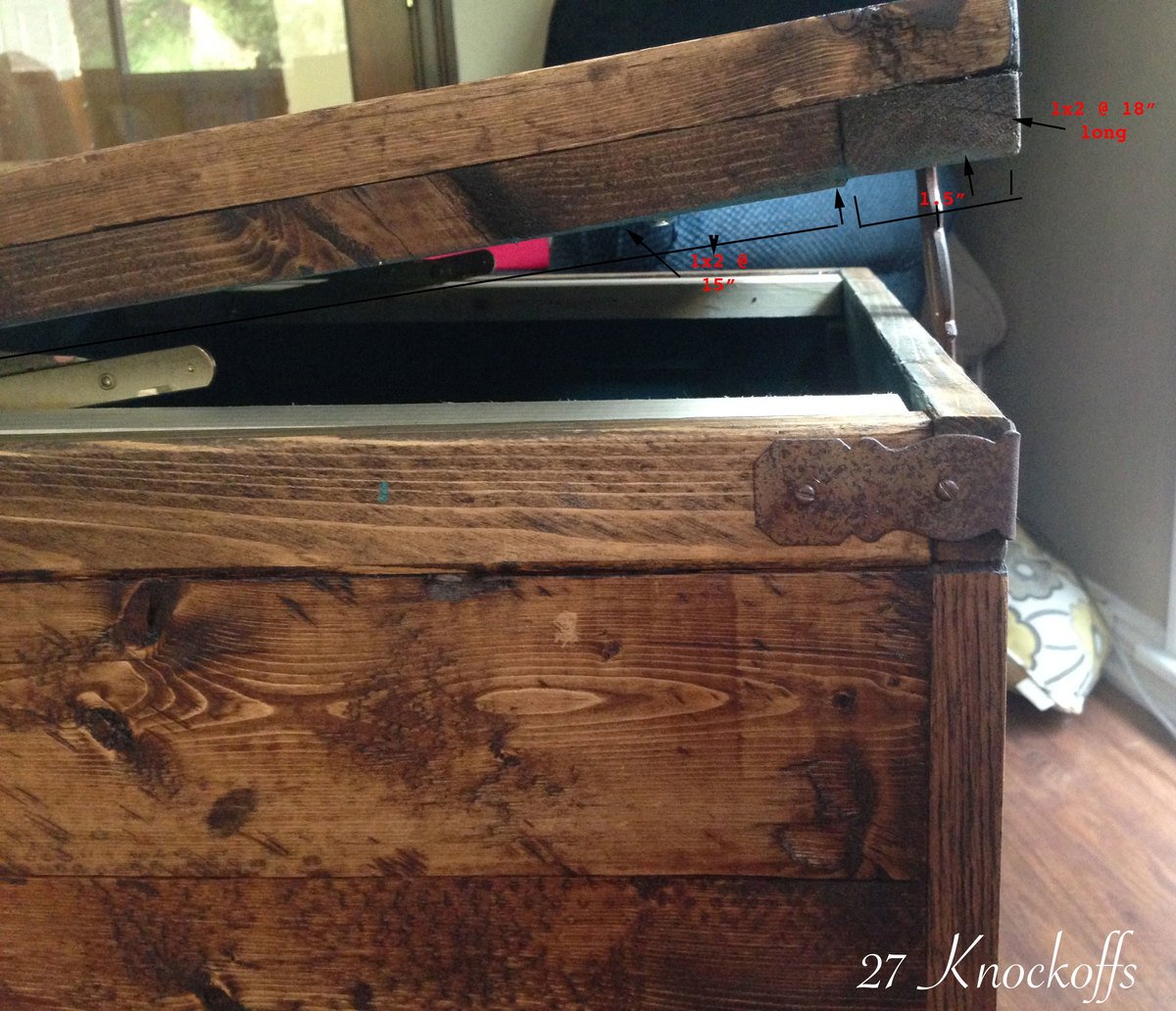 Trunk Side Table — step 9