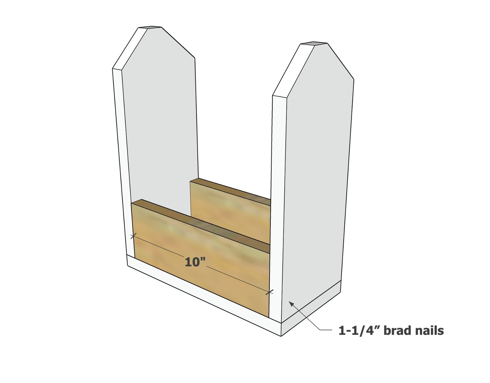 Wood Bottle Caddy for Cider — step 2