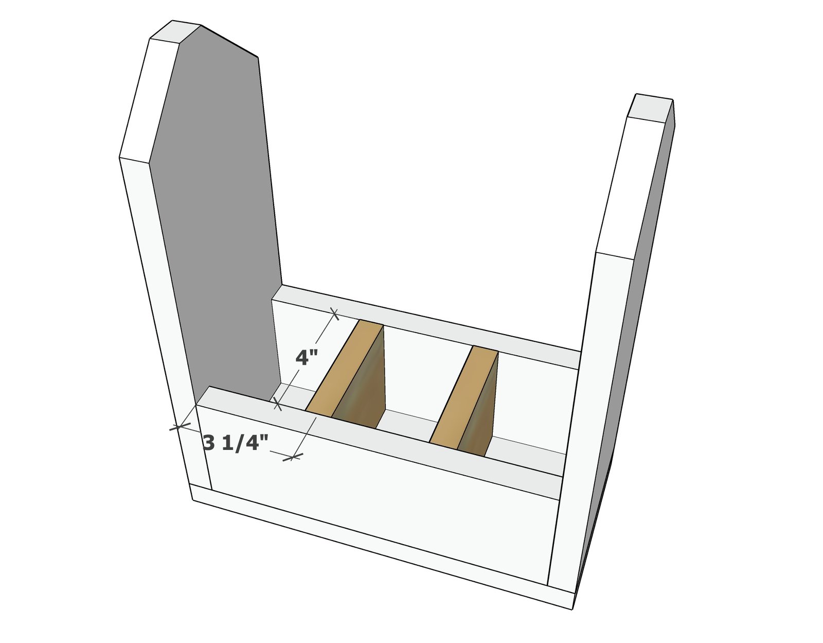 Wood Bottle Caddy for Cider — step 3