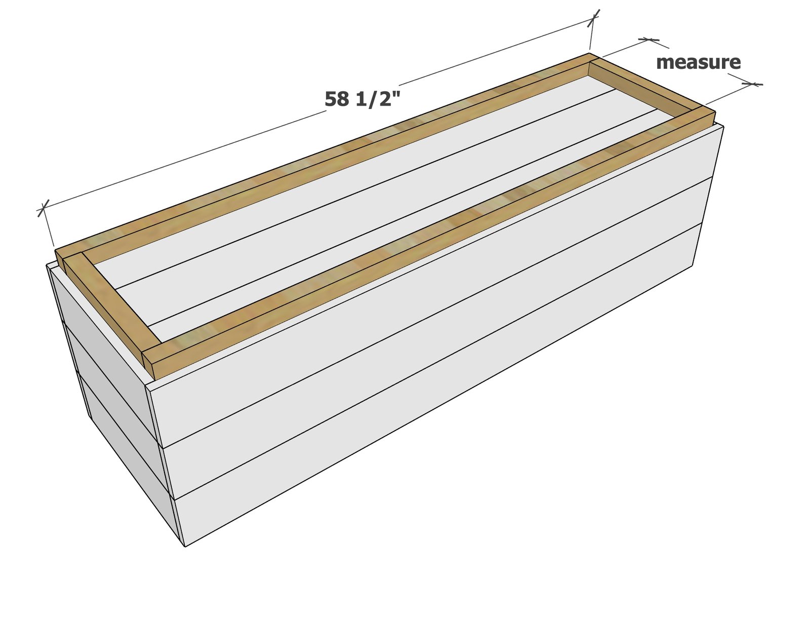 Wood Trunk with Storage — step 4