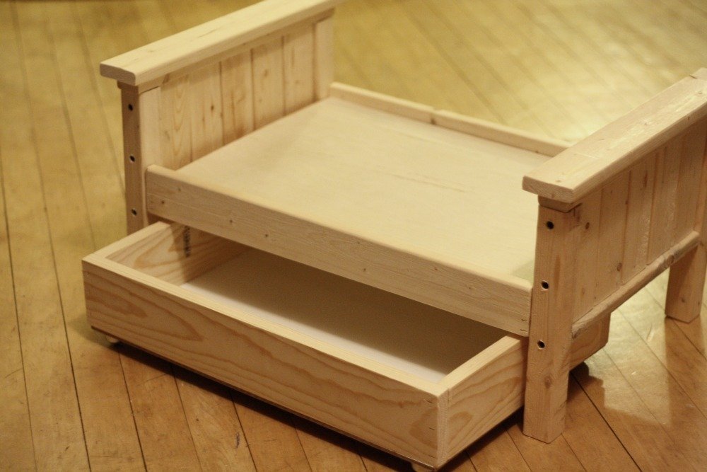 Doll Bed and Trundle — step 3
