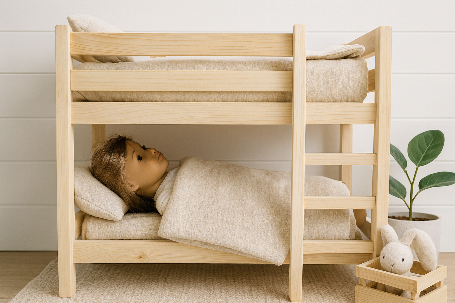 Doll Bunk Beds for American Girl Doll and 18" Doll
