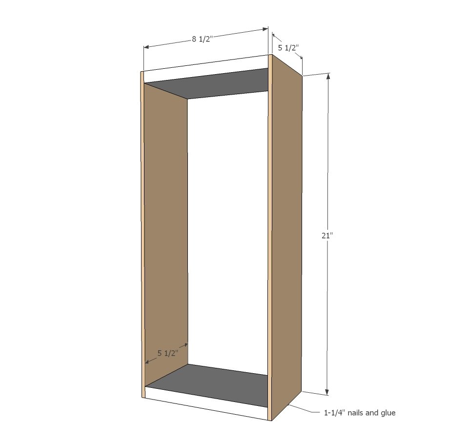 Doll Closet — step 1